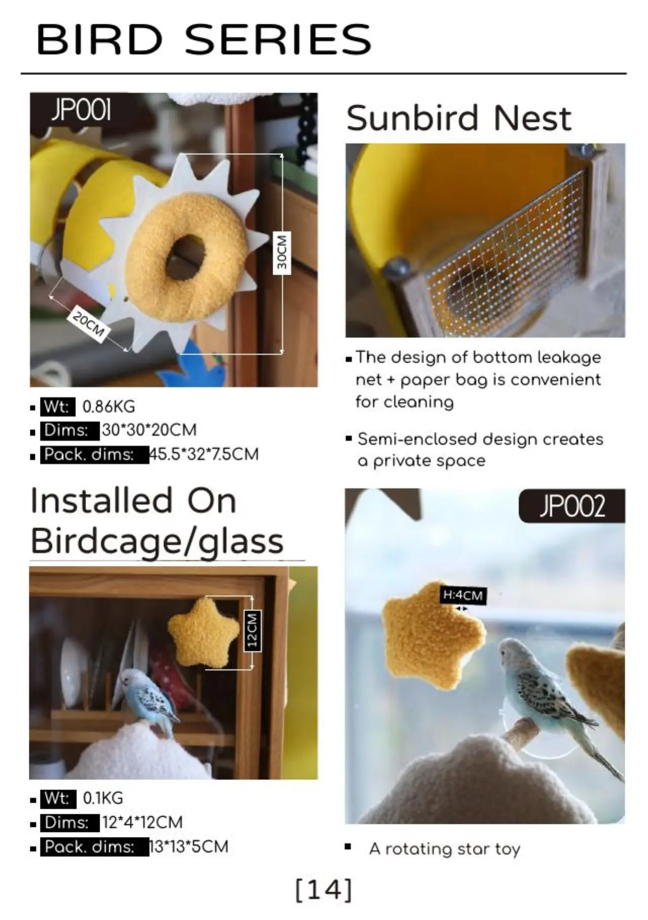 Bird nest sheet