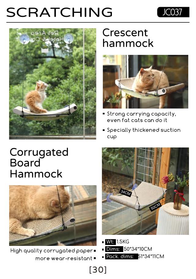 Scratching and hammock