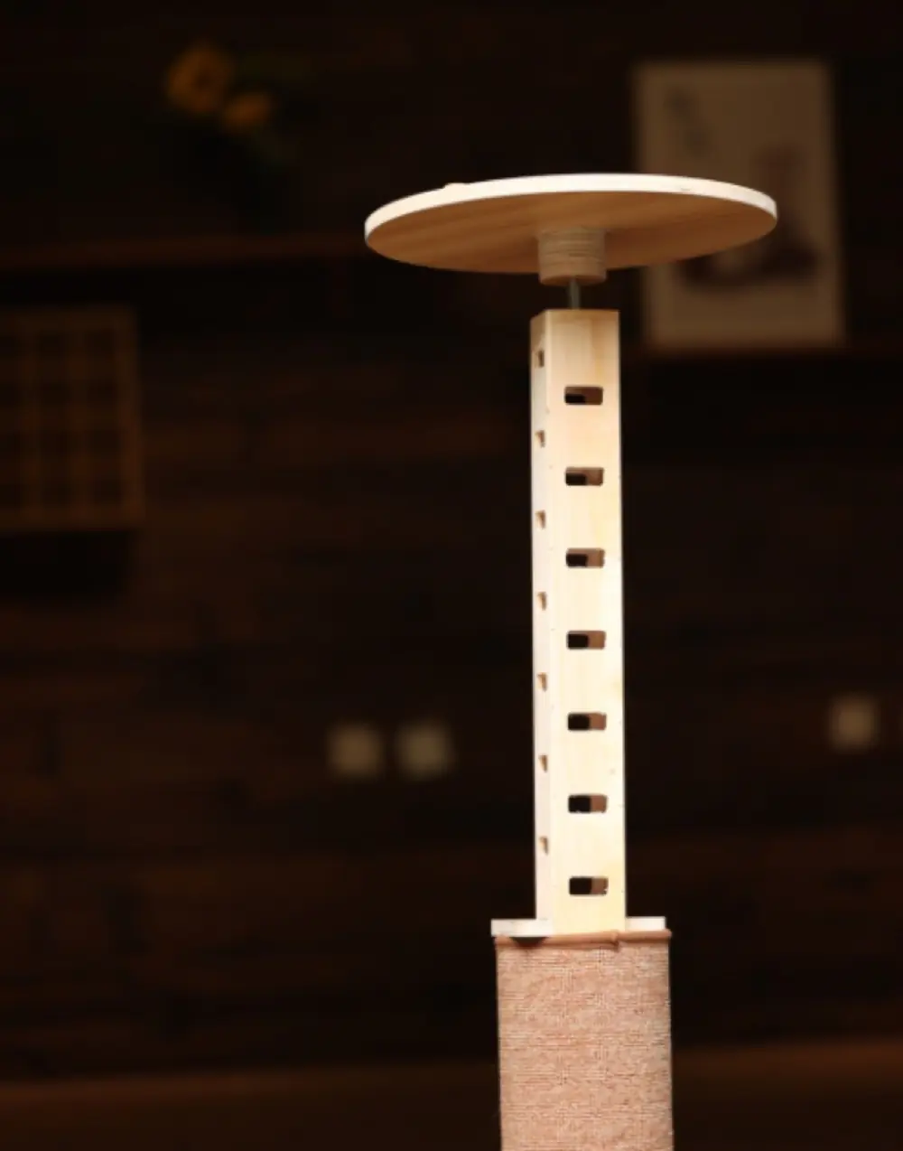 Extendable Ceiling-Supported Cat Tree product detail