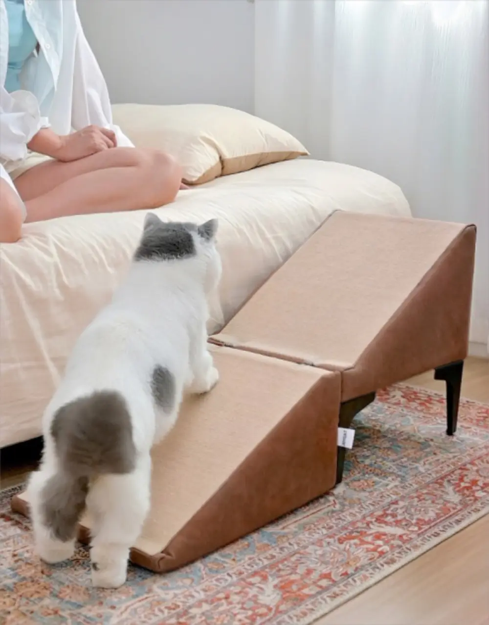 Pet Climbing Booster Ladder