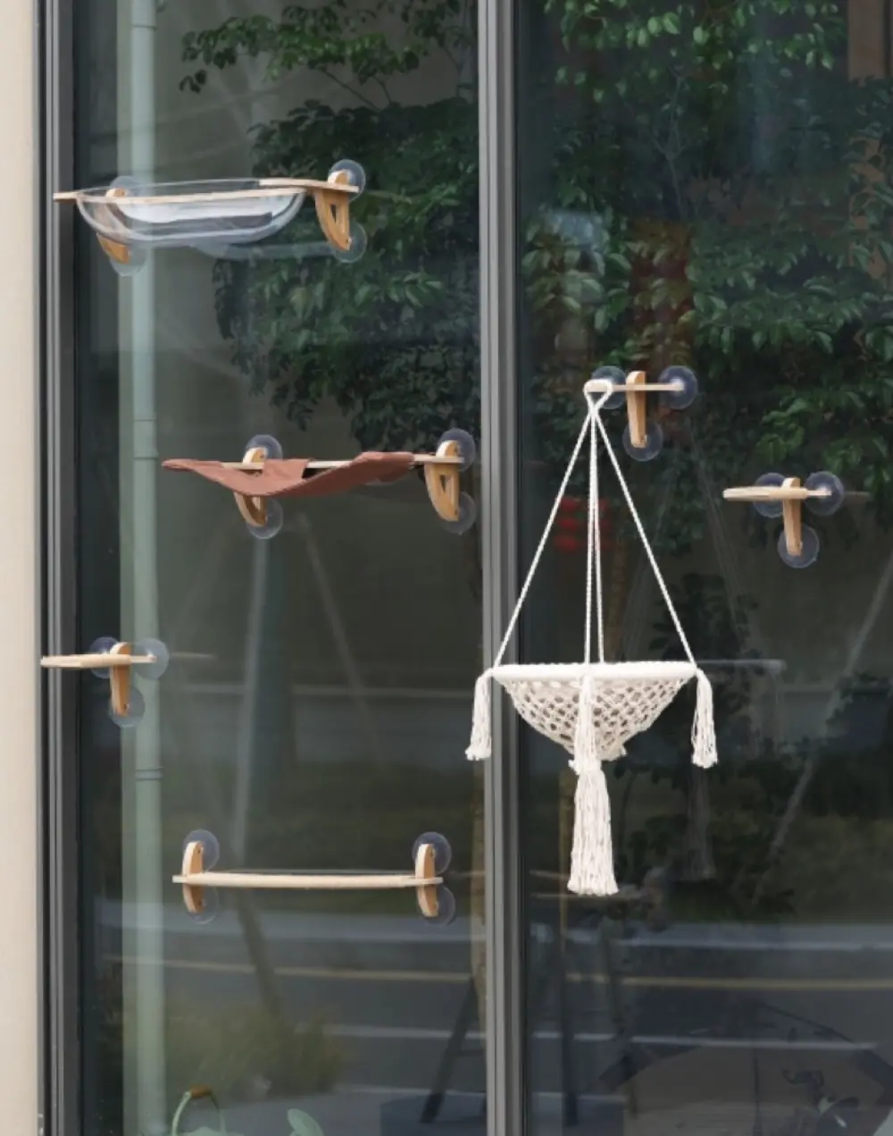 Cat Window Perch (Wood)