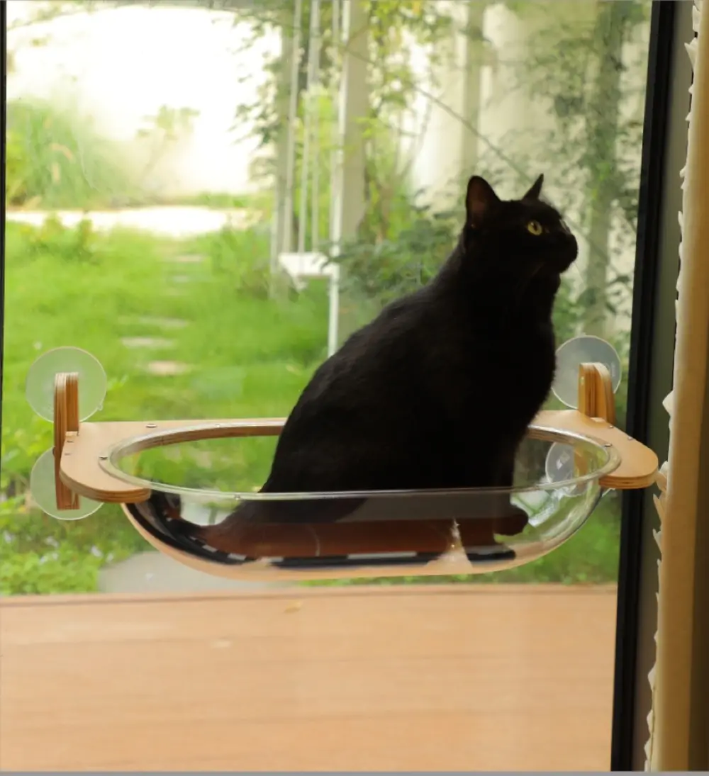 Cat Window Perch — Acrylic Bowl Type